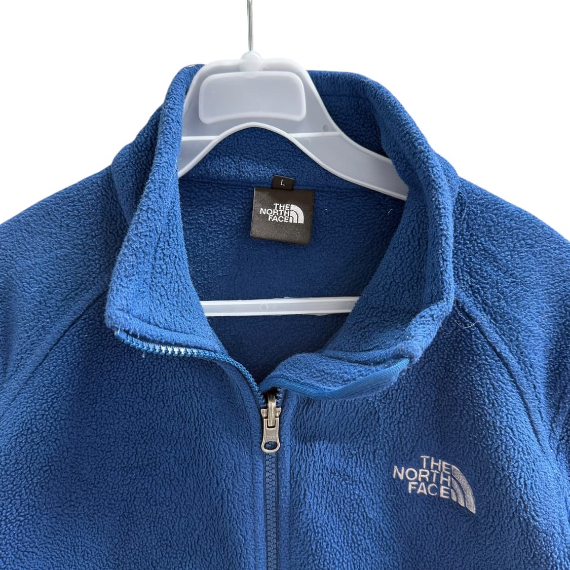 [L] 노스페이스 블루 플리스 집업 상품이미지5