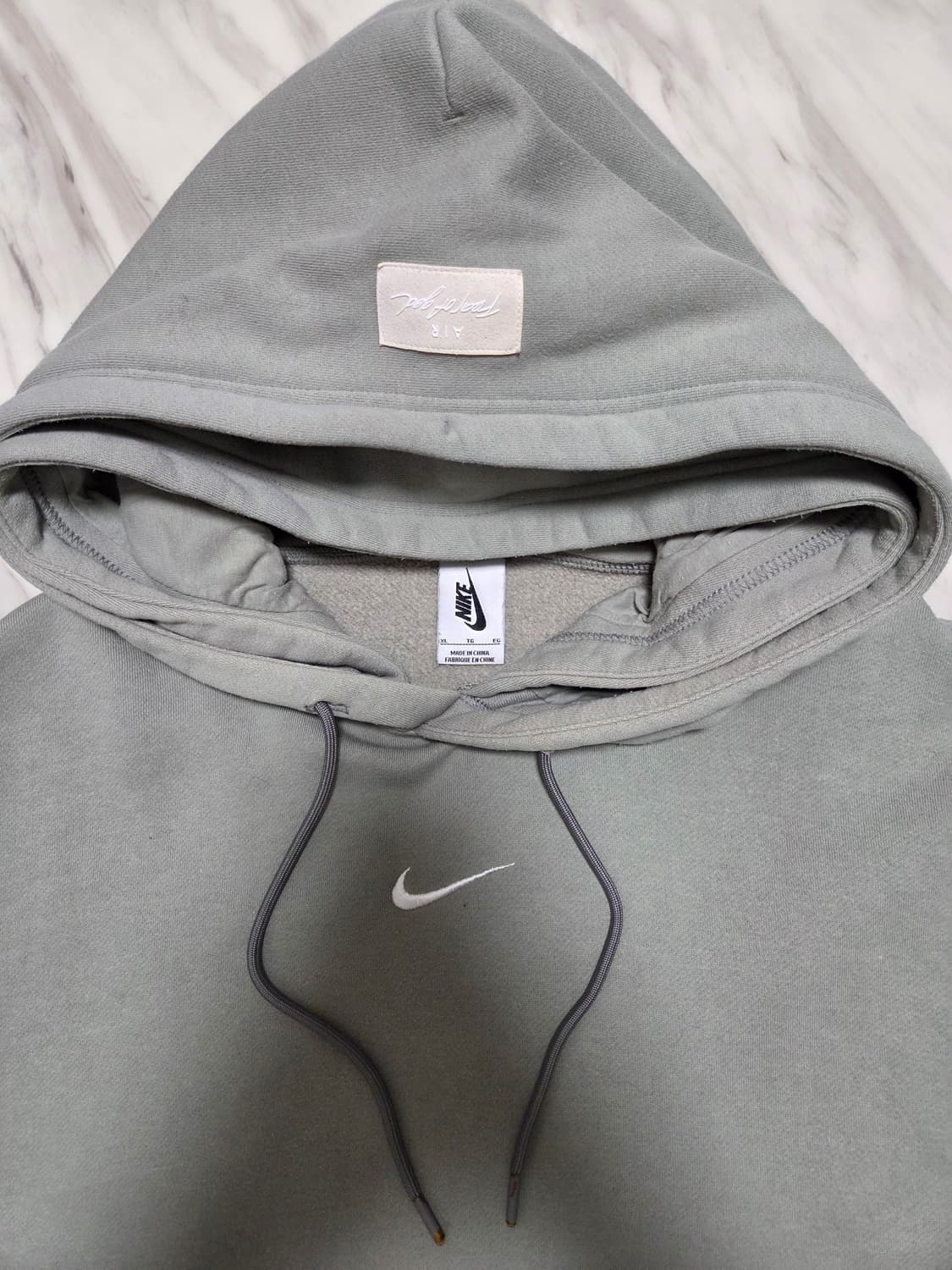 나이키 X 피어오브갓 더블 후드티 상품이미지8