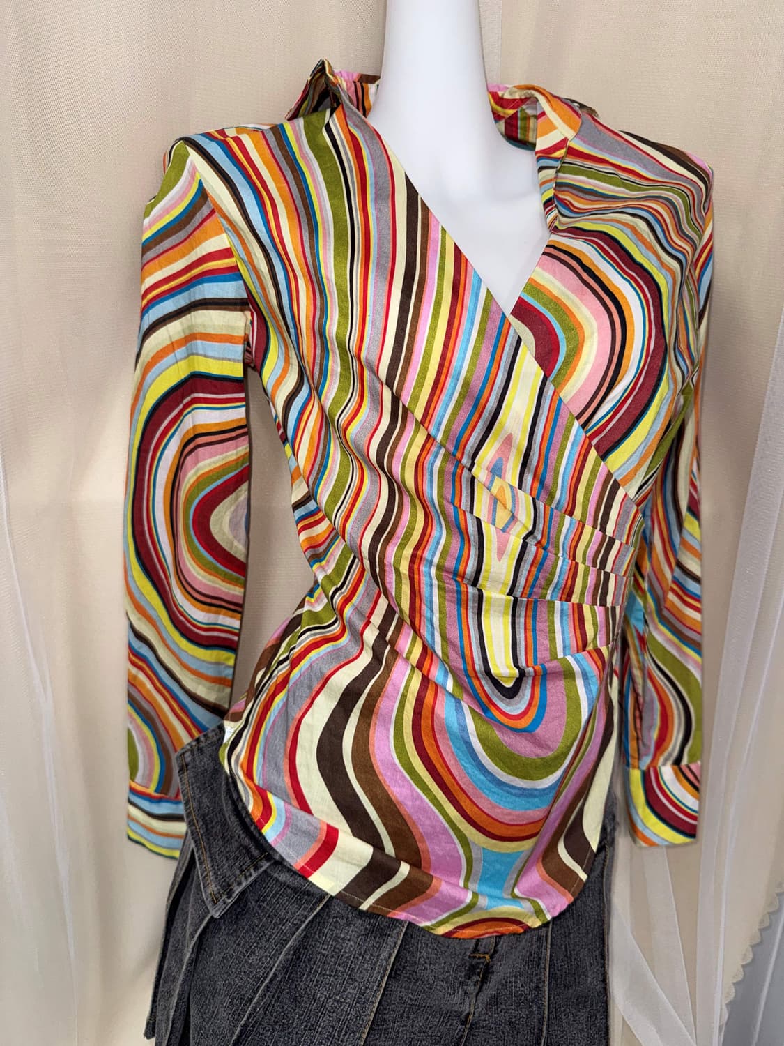  Paul Smith 폴스미스 블랙라벨 멅티 컬러 셔츠 상품이미지3