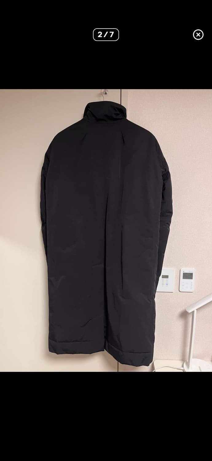 릭오웬스 15fw 구스다운 튜브웨이코트 상품이미지2