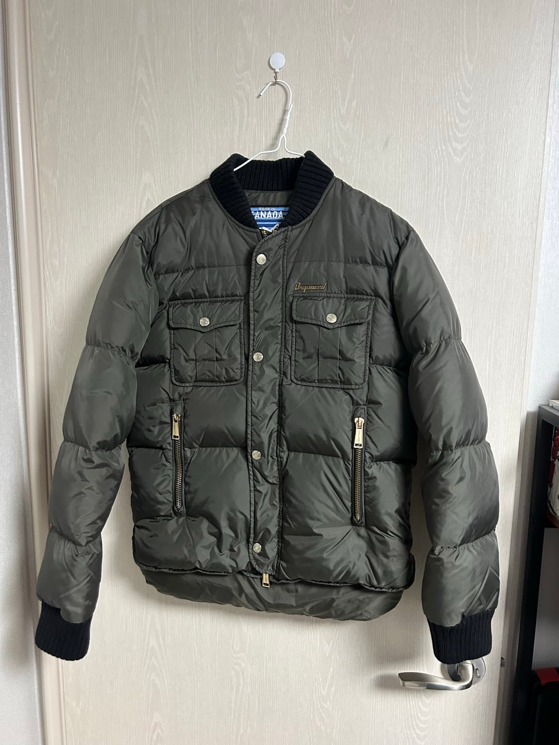 디스퀘어드 콜마이너 패딩46사이즈 팜 상품이미지1