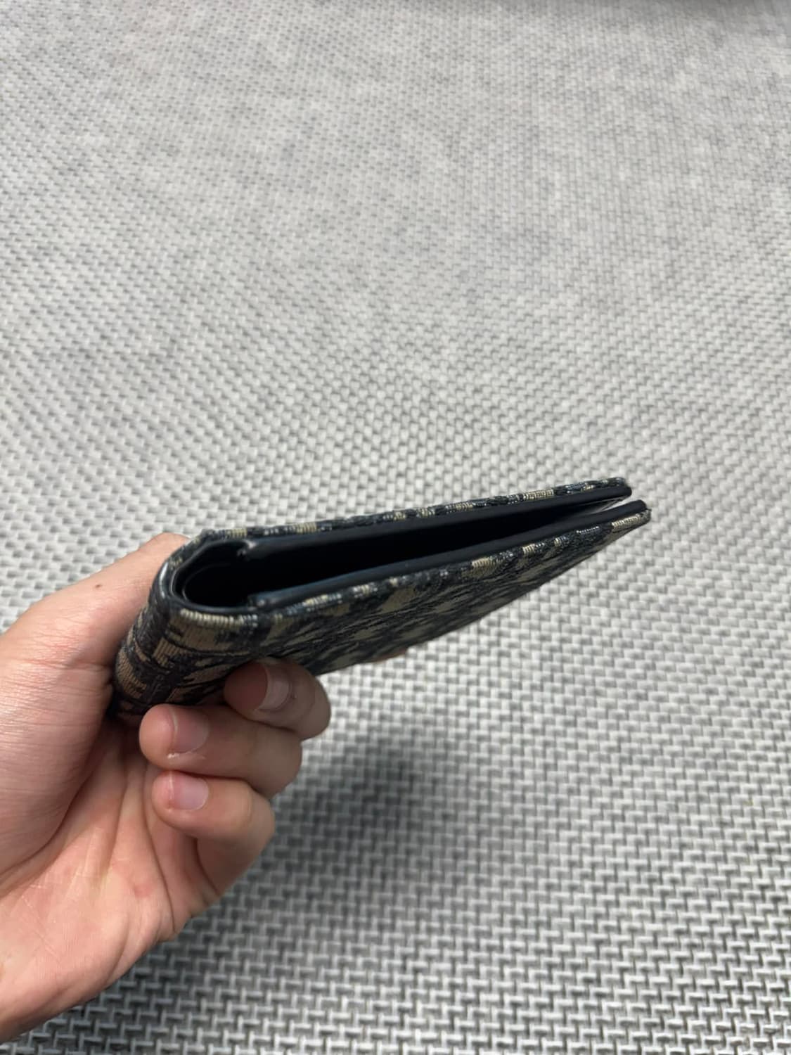 디올 오블리크 자카드 반지갑 상품이미지2