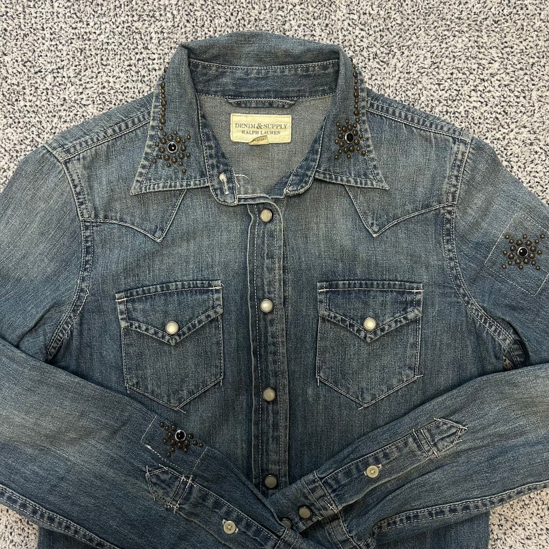 Denim&Supply Ralph Lauren Denim Shirt. 상품이미지4