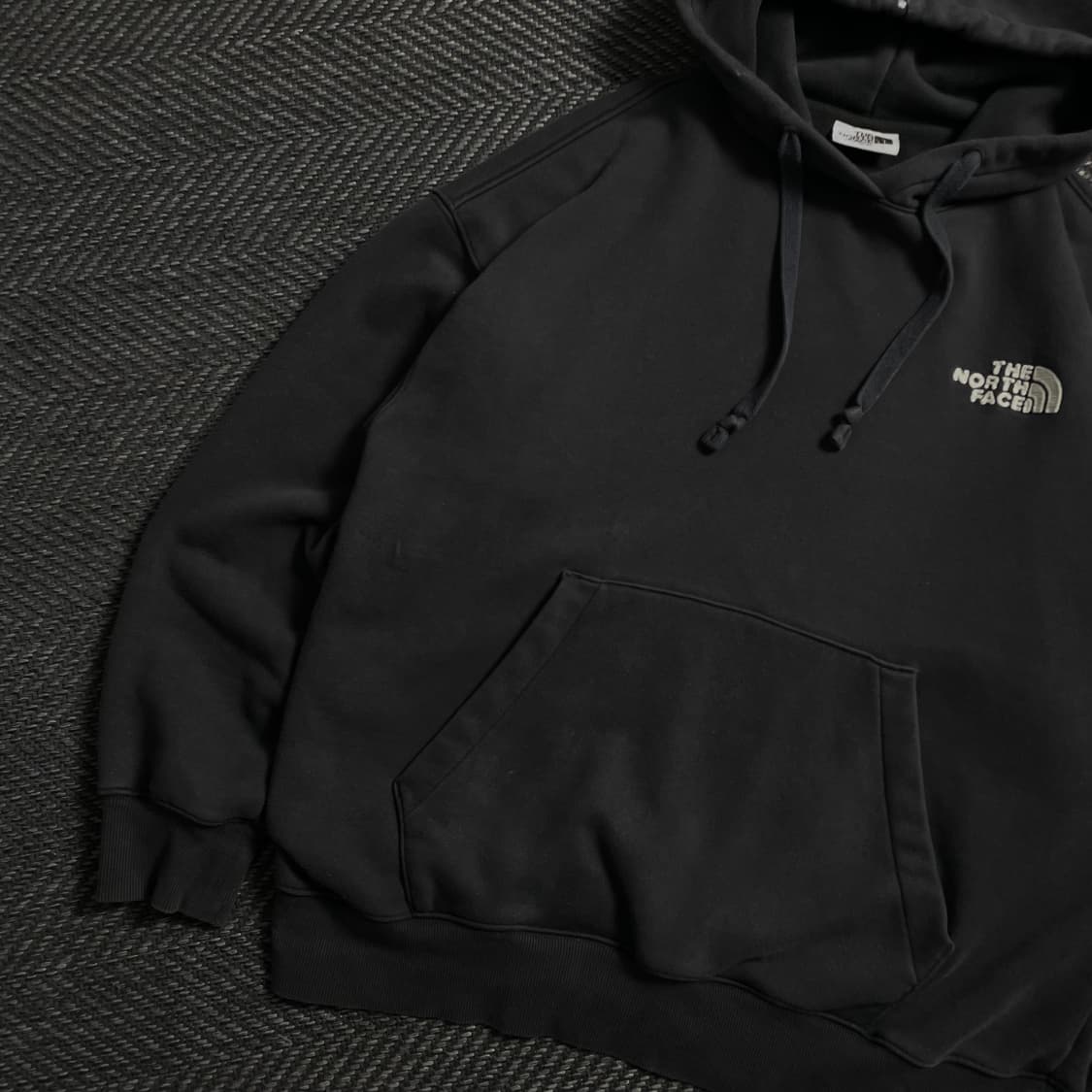 노스페이스 스몰로고 박시핏 후드 티셔츠o 4741 상품이미지3
