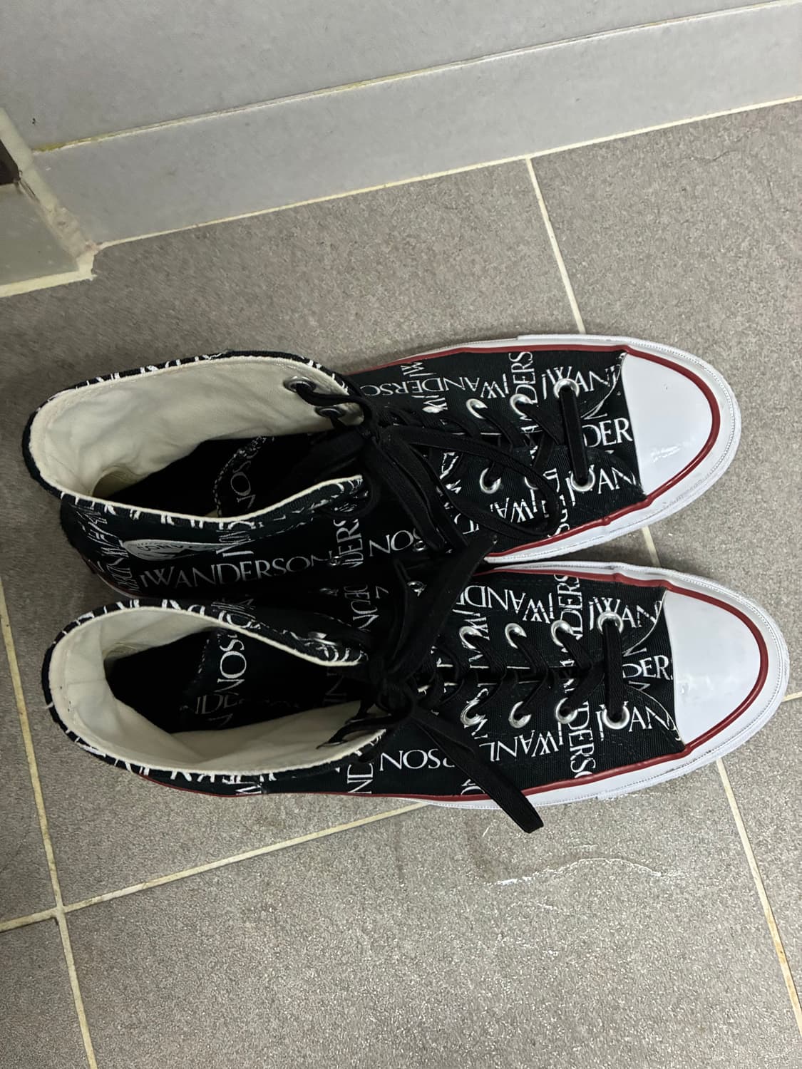 Jw컨버스 척70 하이 그리드 블랙  상품이미지4