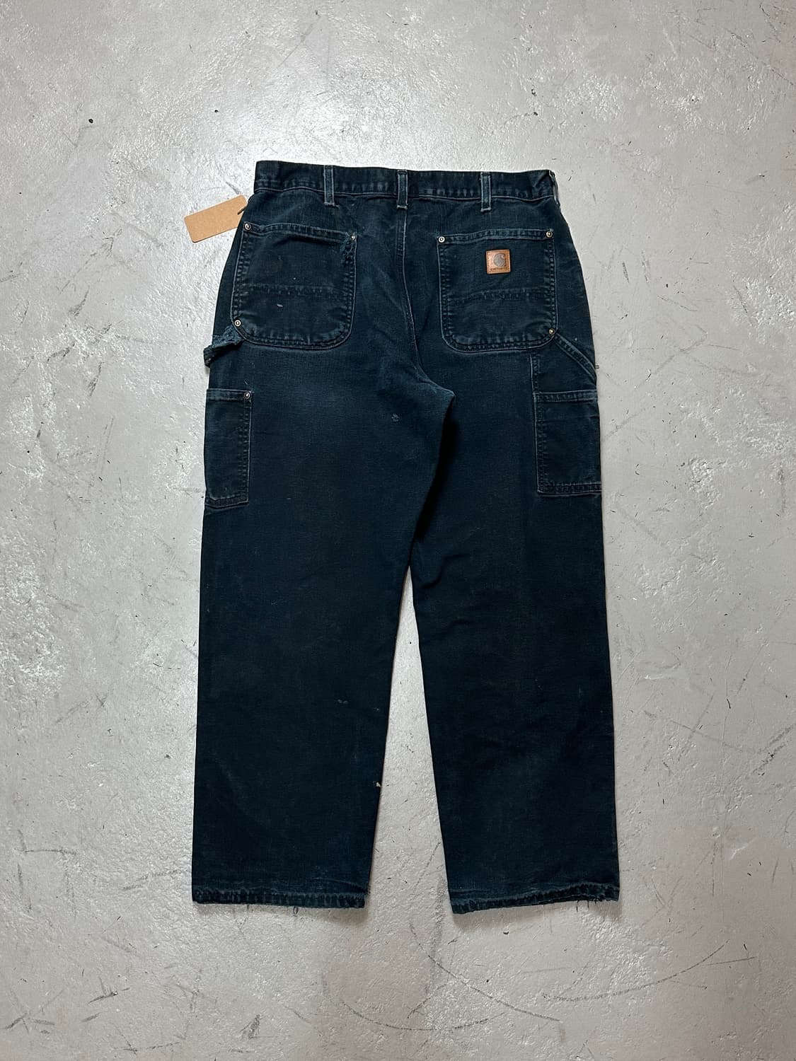 OG 칼하트 B136 더블니 블랙 칼하트 썩블니 카펜터 상품이미지4