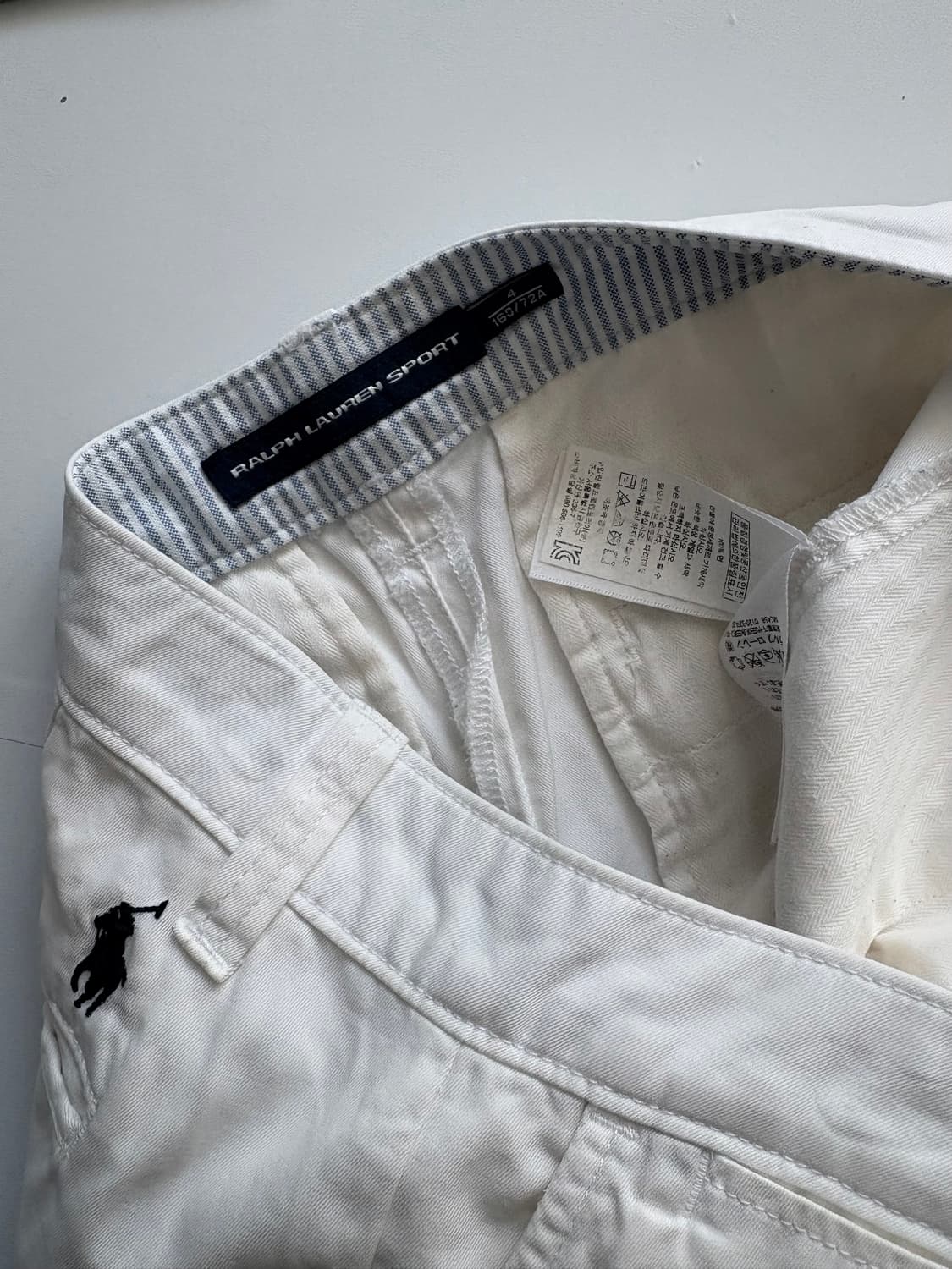 Polo 폴로랄프로렌 화이트 치노 팬츠 상품이미지6