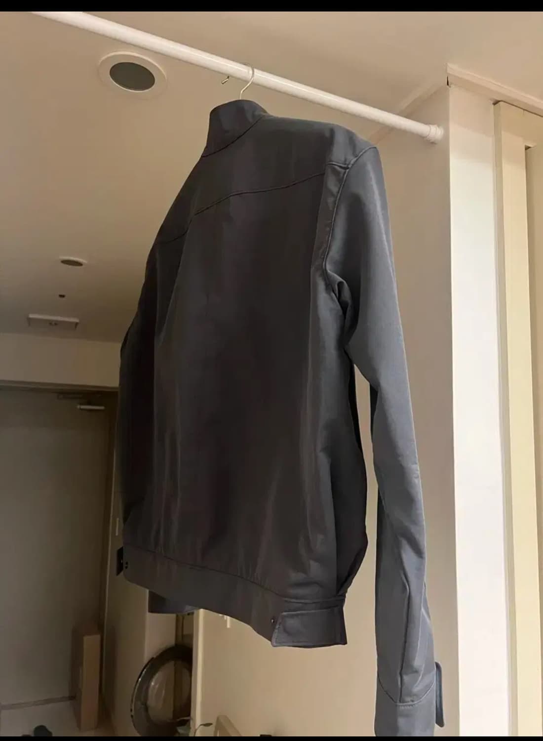 EE 누마레 더블 집 해링턴 자켓 그레이 L 상품이미지3