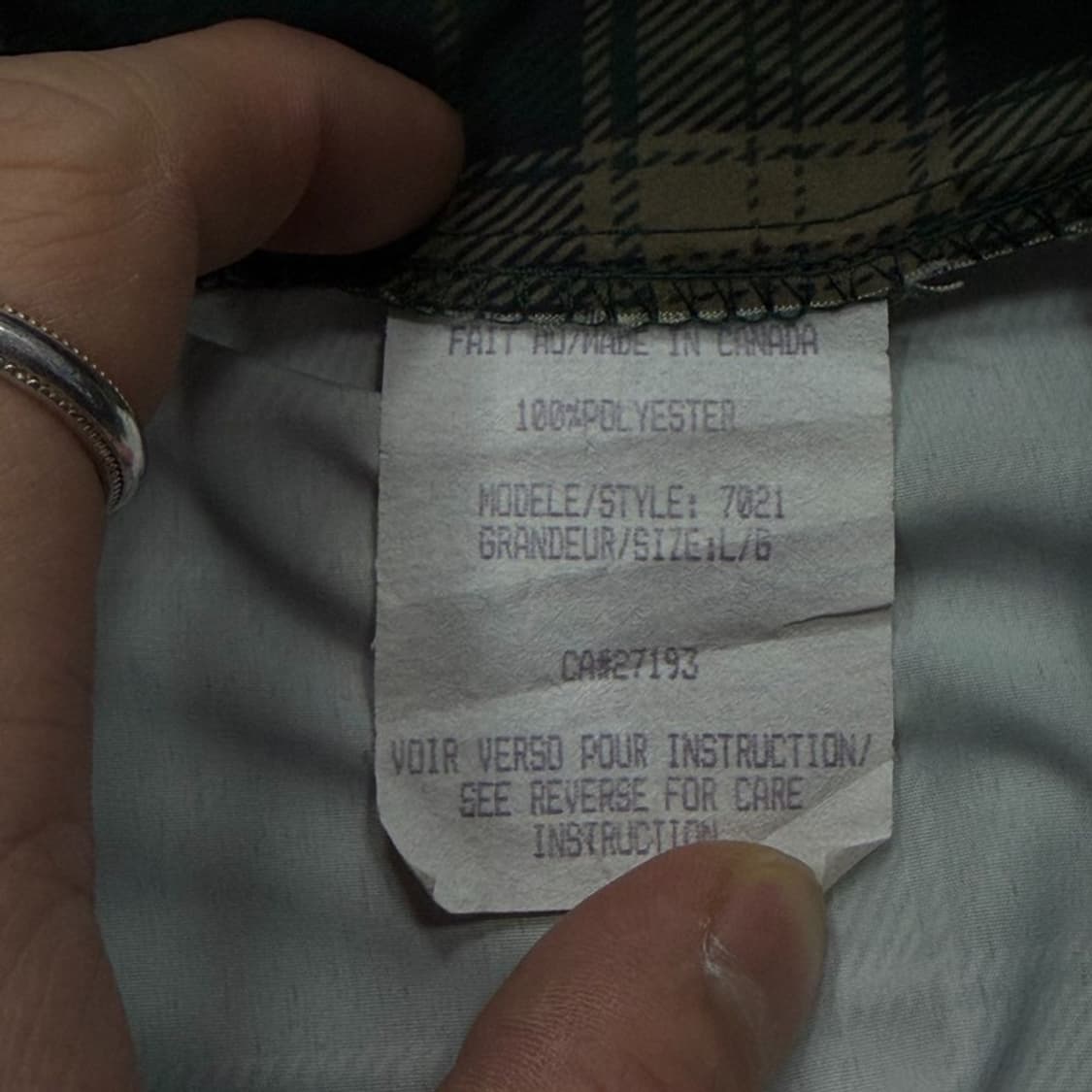 PGA TOUR 체크패턴 웜업 v2885 상품이미지7