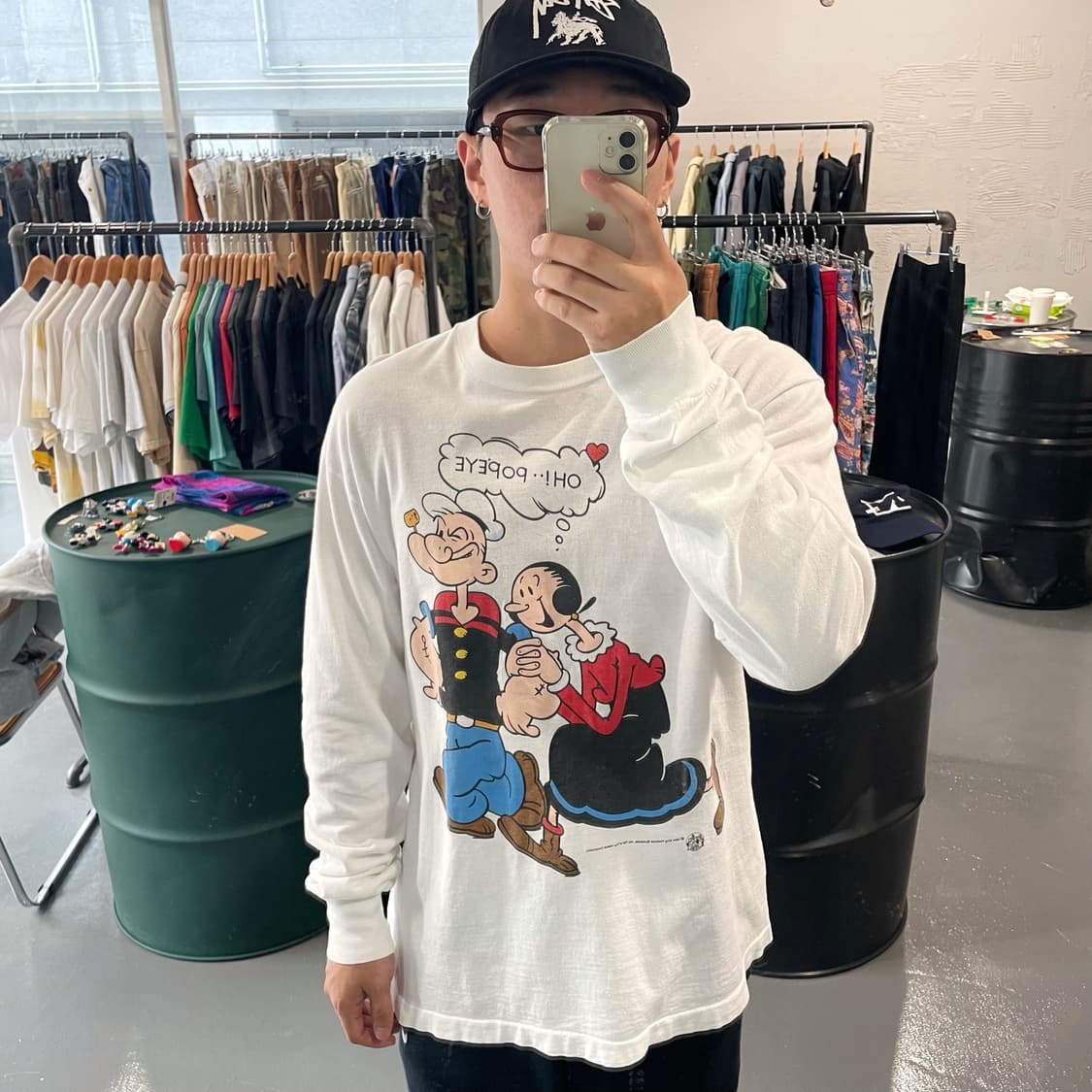 90s 뽀빠이 롱 슬리브 상품이미지6