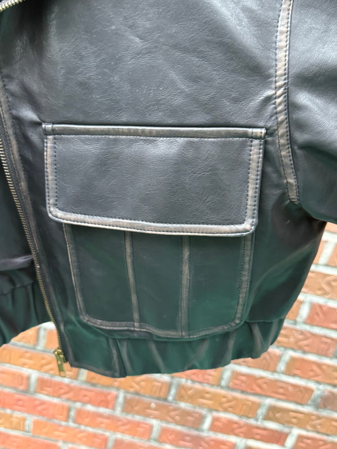 LAFUDGE OUR WOMAN 가죽자켓 상품이미지6