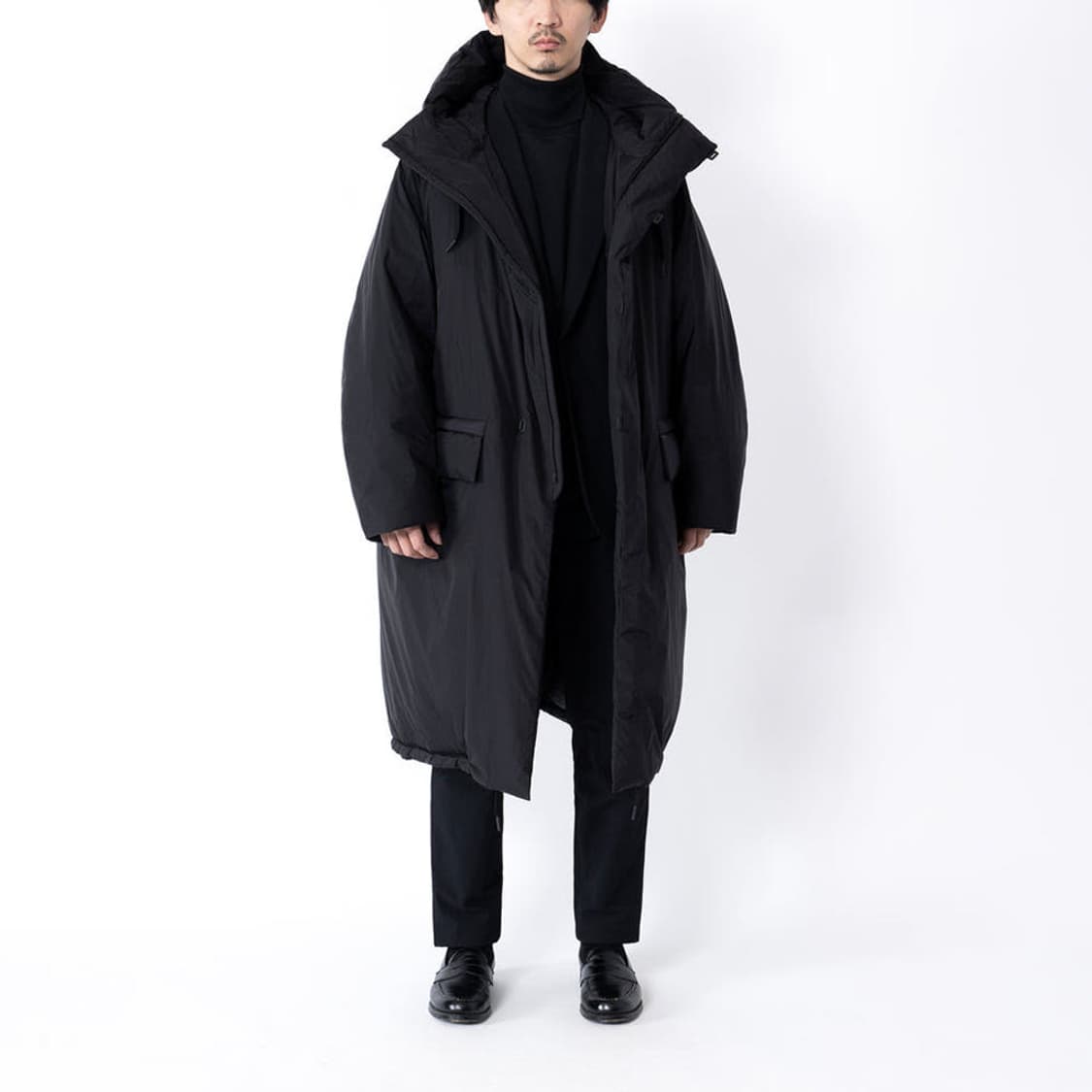 (5) 테아토라 수베니어 헌터 에바포드 롱패딩 블랙 상품이미지5