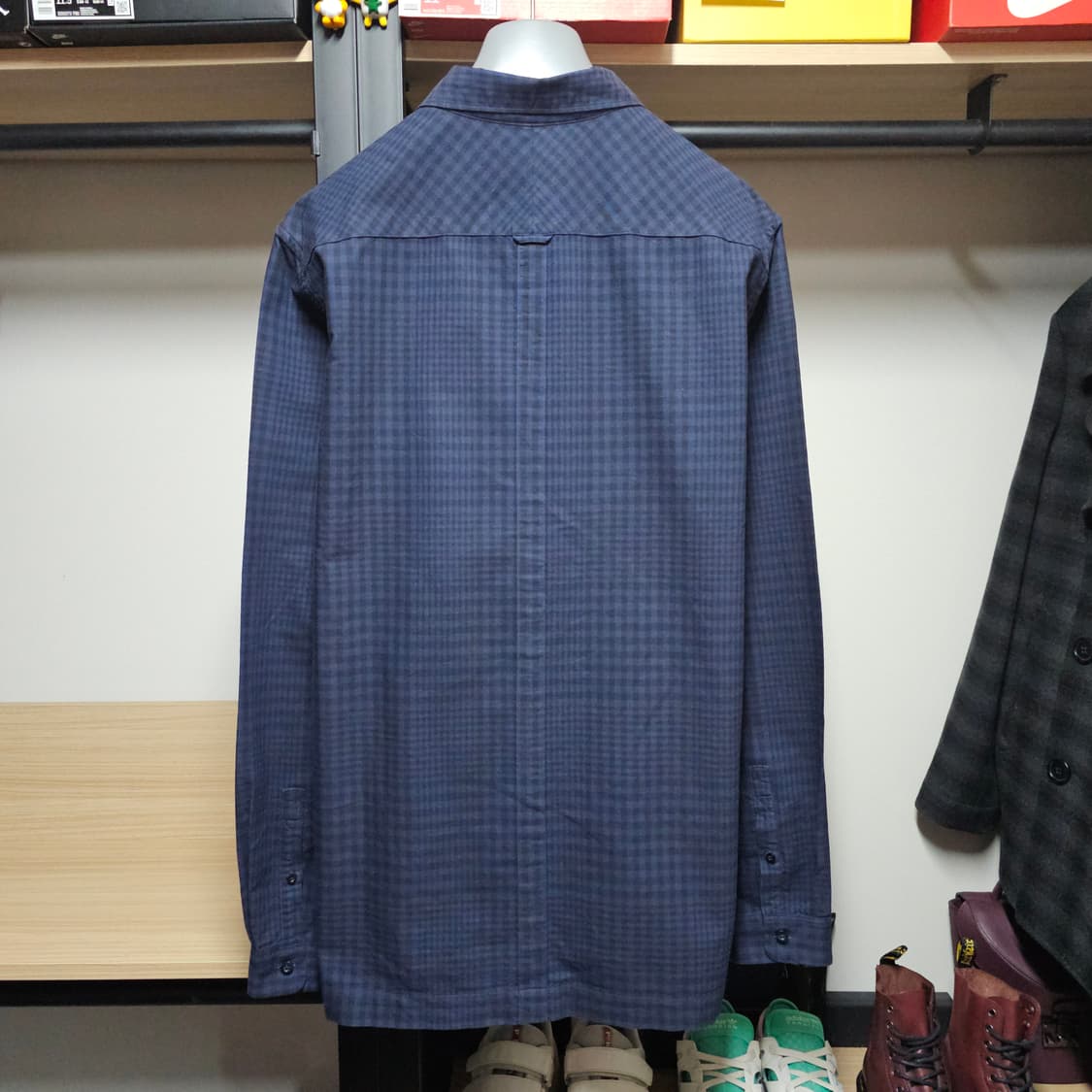 프레드페리 세련된체크 남성 버튼다운셔츠 110 상품이미지2