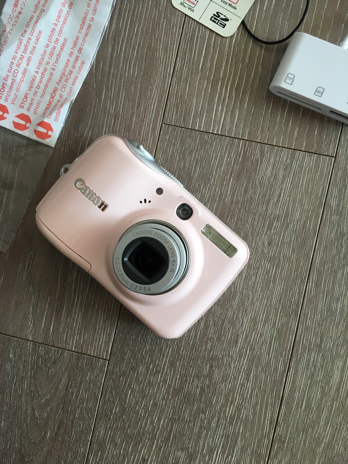 캐논 파워샷 E1 (딸기우유 디카) 상품이미지6