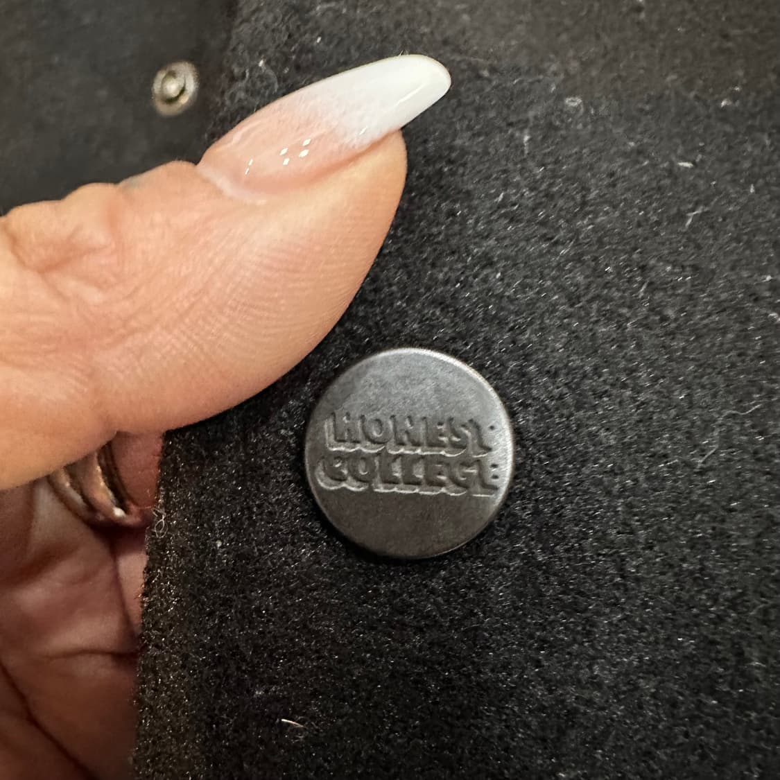 GU x STUDIO SEVEN 배색 바시티 자켓L 상품이미지4