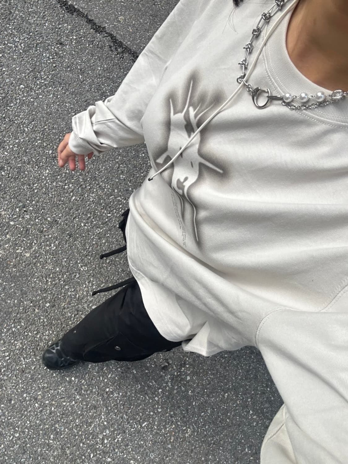 산산기어 23FW  LONG SLEEVES BEIGE 상품이미지2