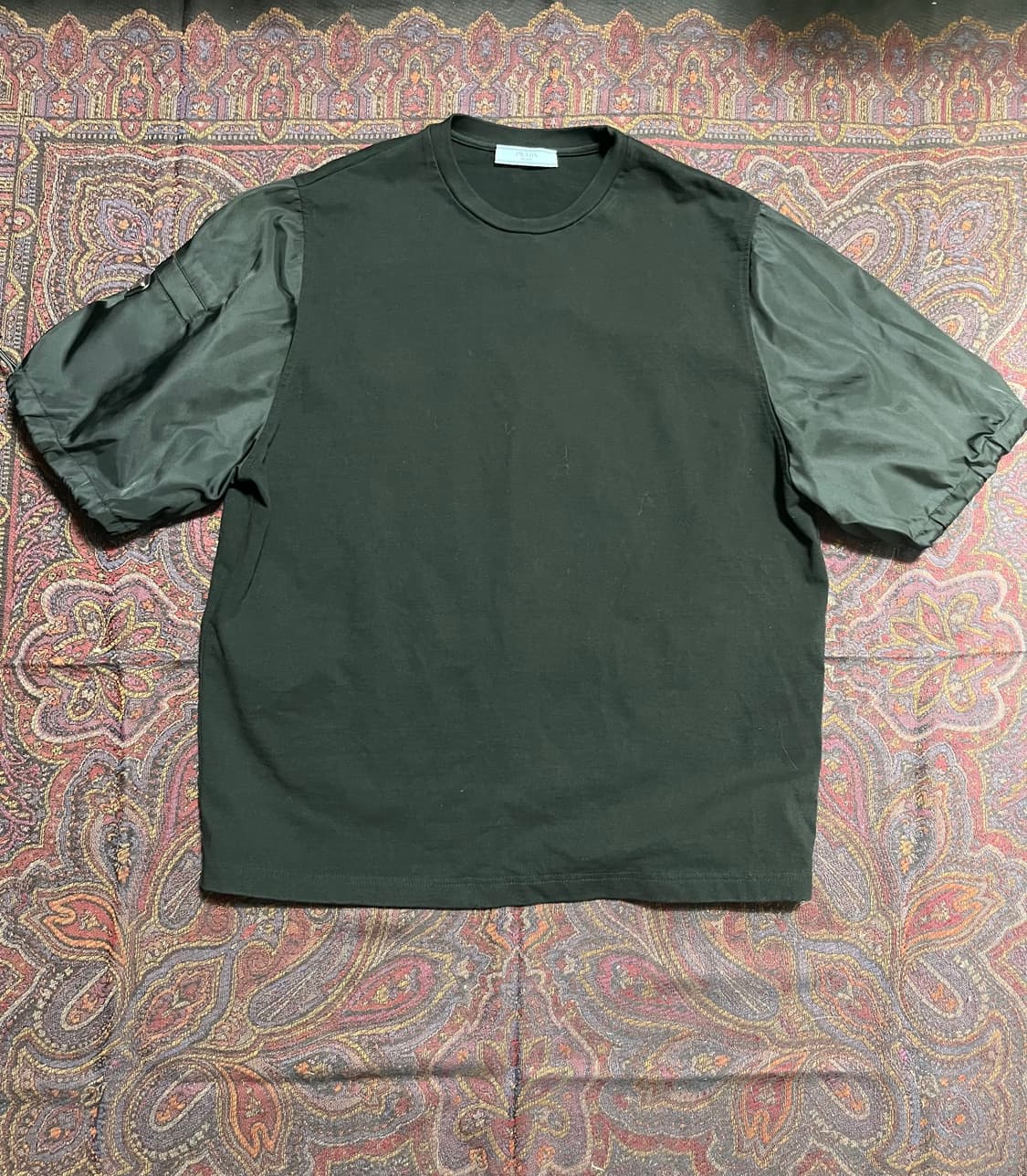 프라다 Re Nylon 블랙 반팔 L 상품이미지1