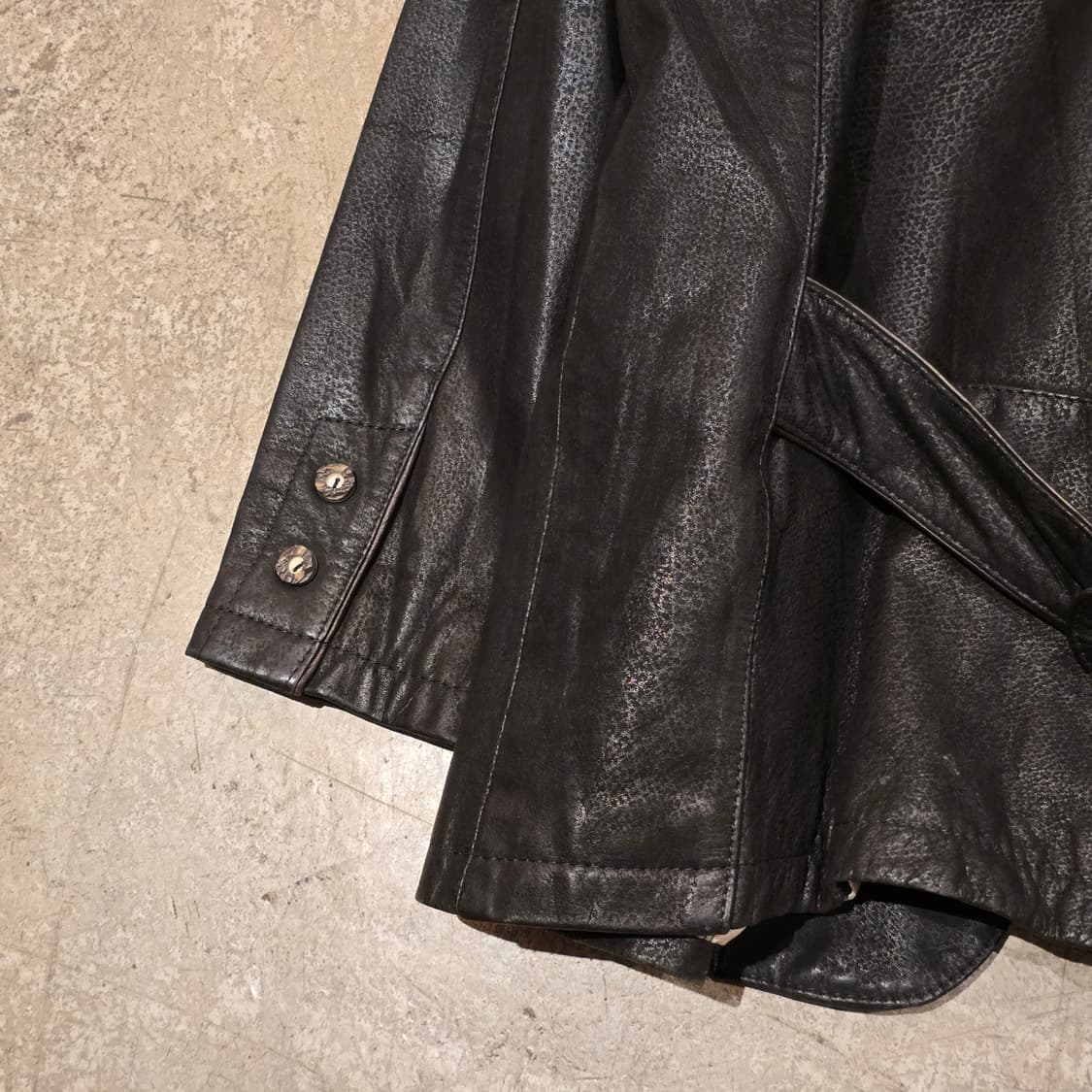 80s vintage Nappa Leather Jacket 상품이미지7