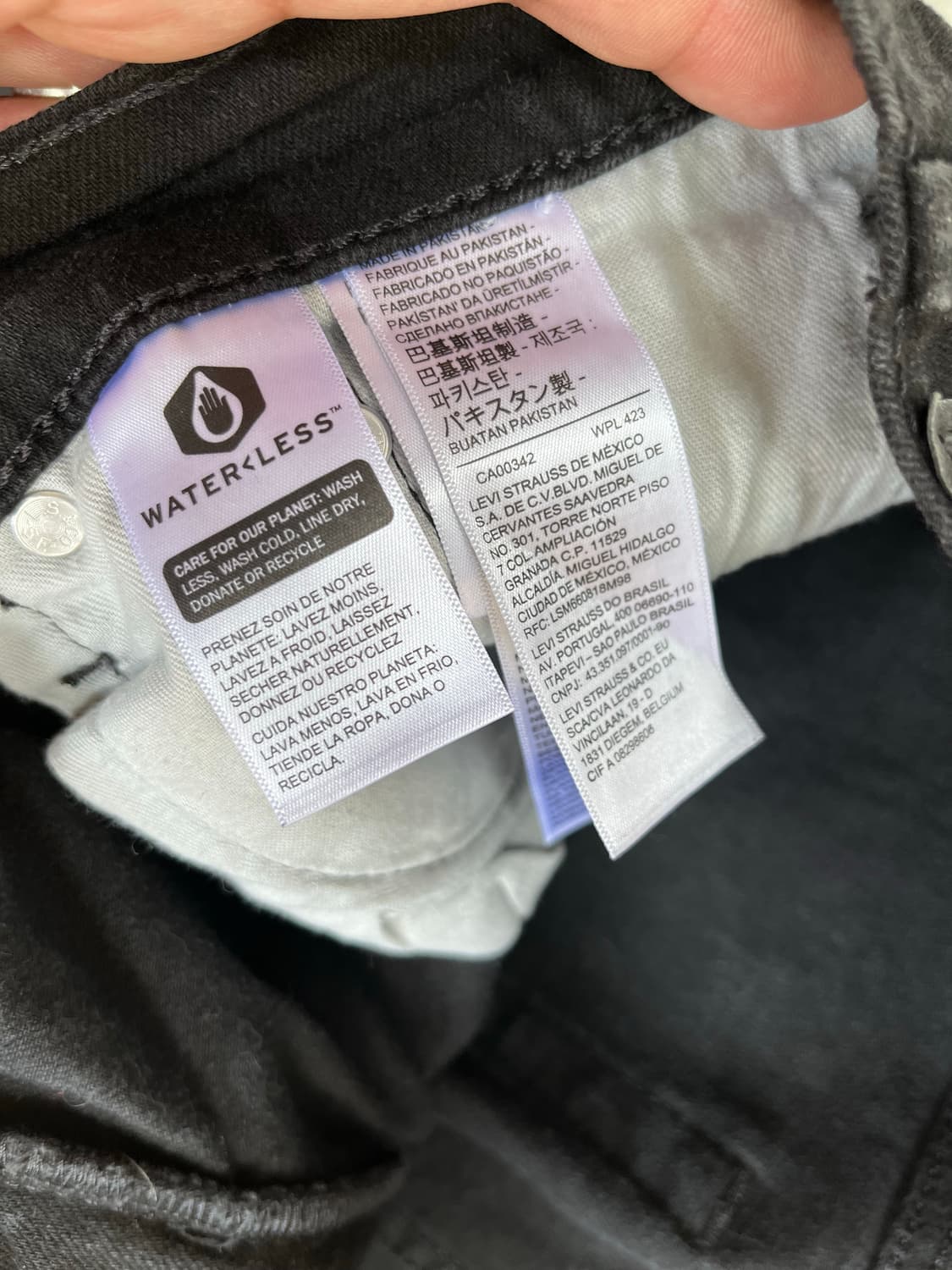 38) Levis 569 Black Jeans 상품이미지6