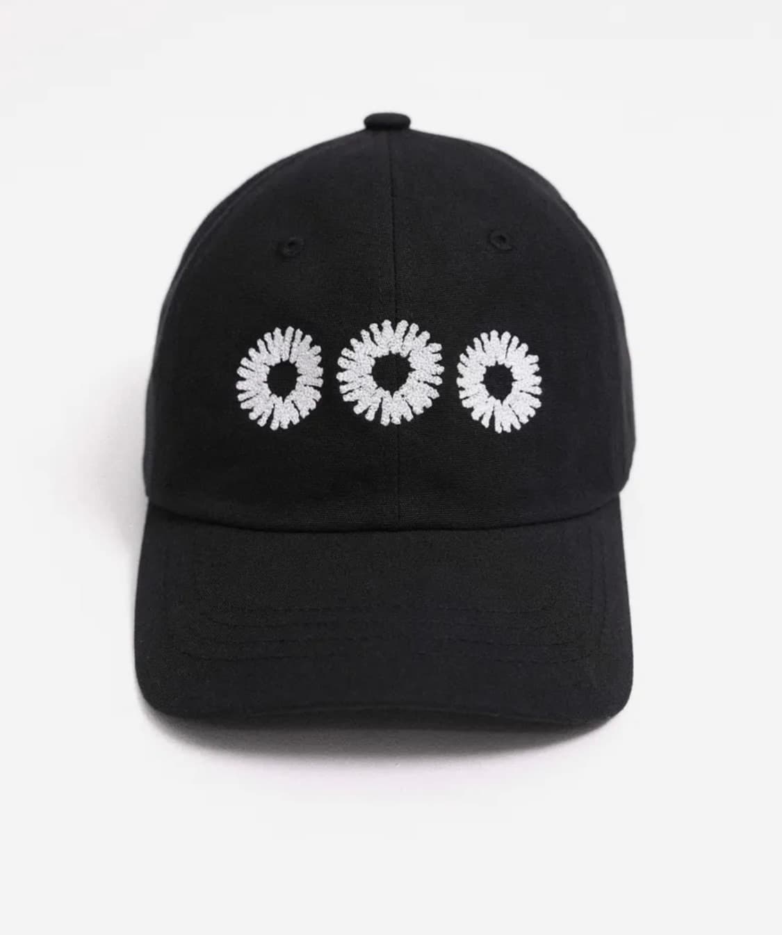 999휴머니티 로고 아카이브 볼캡 블랙 상품이미지1