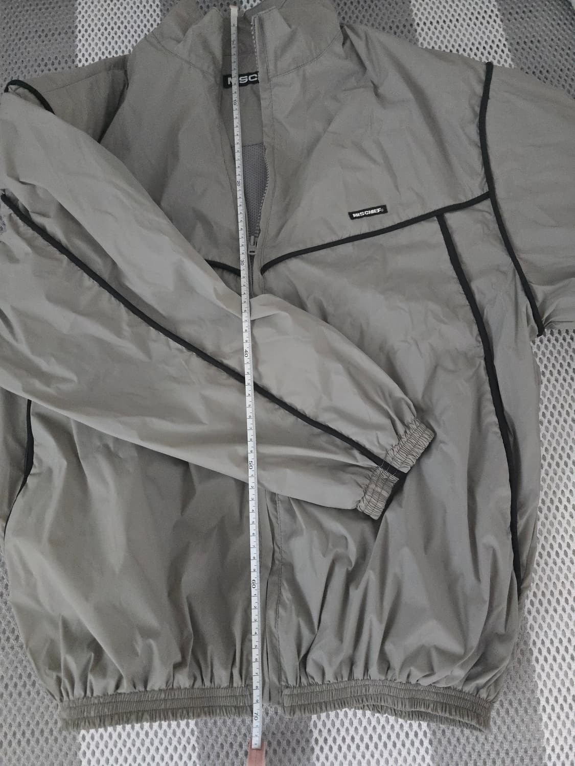 미스치프 윈드브레이커 바람막이 그레이 L 새상품컨디션 상품이미지9