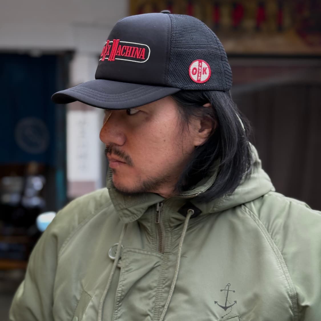 데우스 엑스 마키나 엔젤헤드 트러커 블랙 OS 상품이미지7