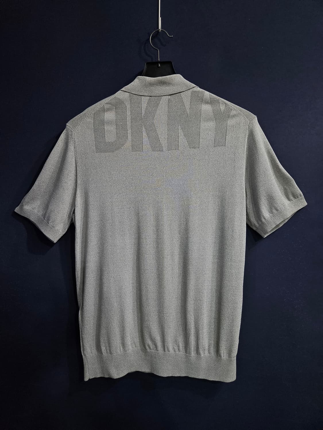 DKNY 멜란지 그레이 남성 105 골프 카라반팔티  상품이미지2