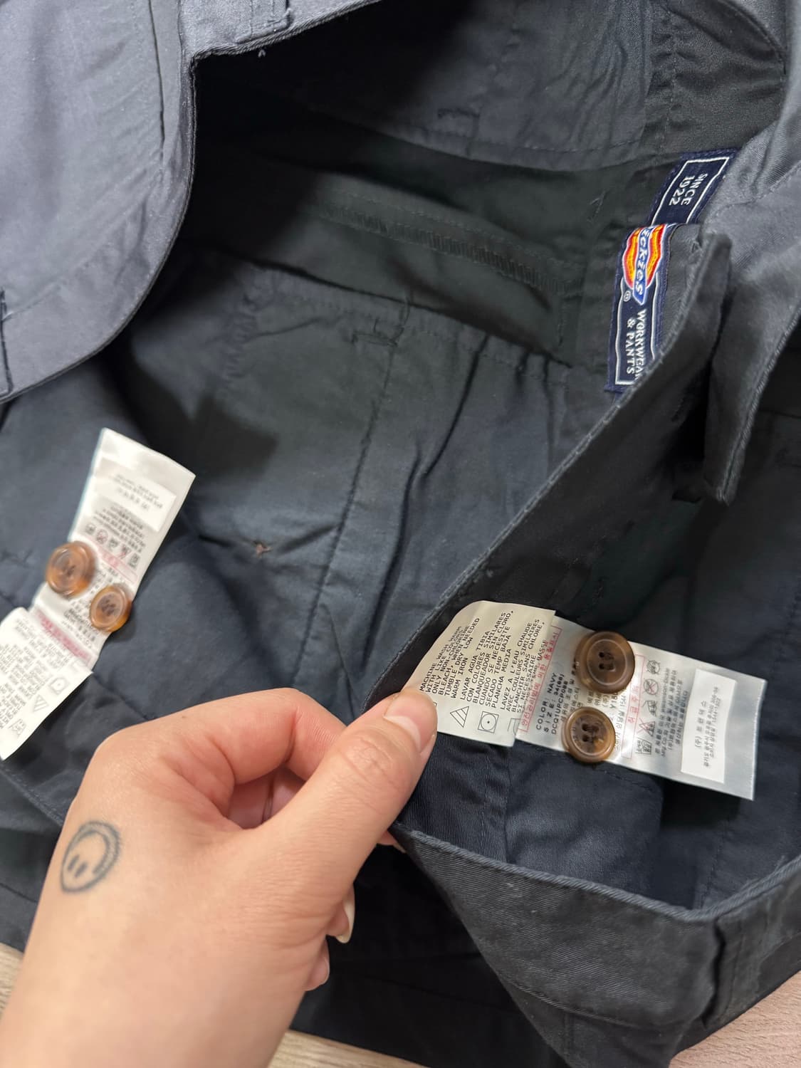 디키즈 워크팬츠 네이비 34x32 상품이미지8