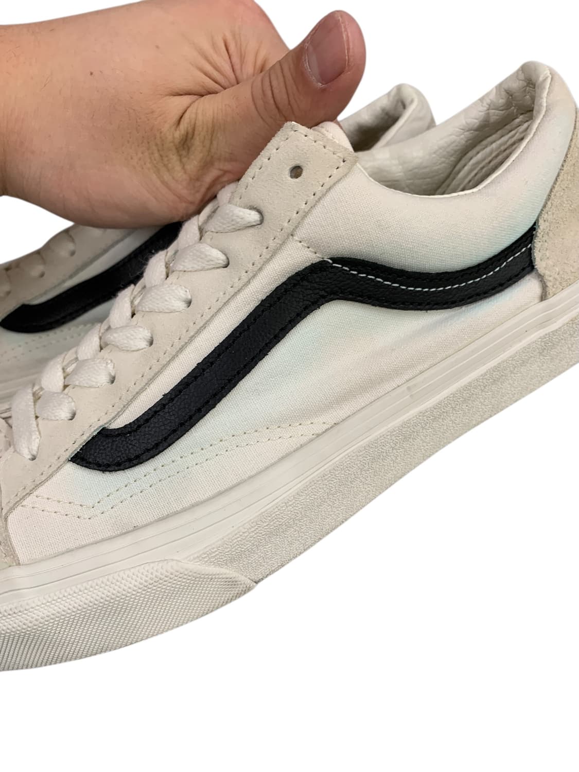 반스 스타일 36 스웨이드 마쉬멜로우 블랙 265 상품이미지8