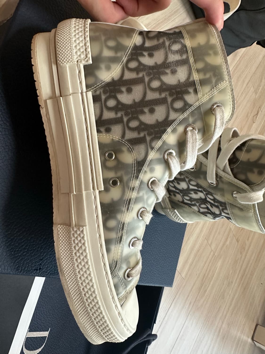 디올 오블리크 스니커즈(풀구성품) 상품이미지3