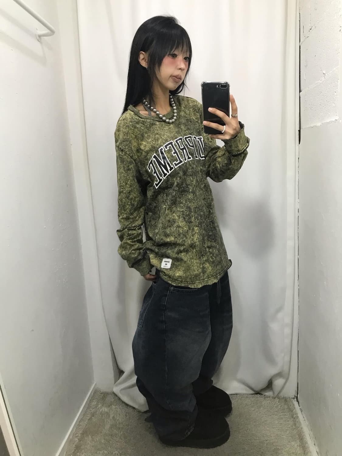 Supreme Damage Logo L/S 상품이미지2