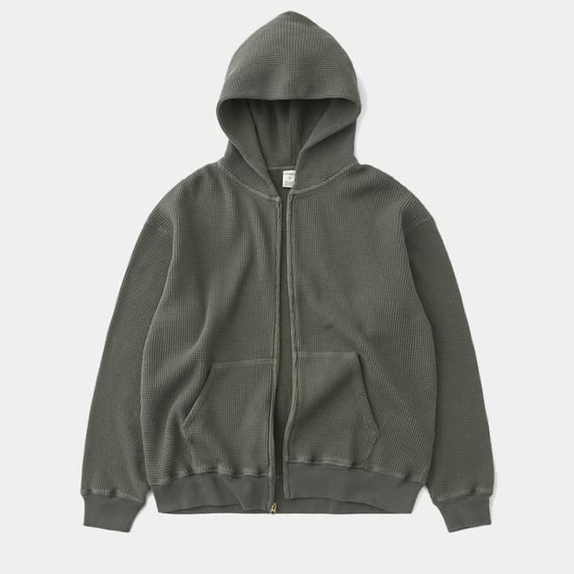 [L]Khakis 와플 후드집업 상품이미지1