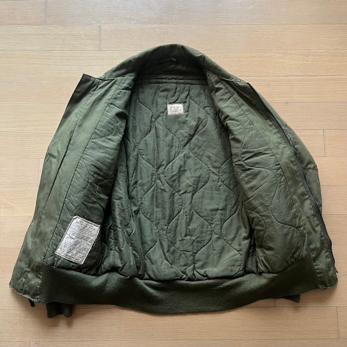 80년대 US Army 미군 CVC 탱커 자켓 빈티지 밀리터리 상품이미지3