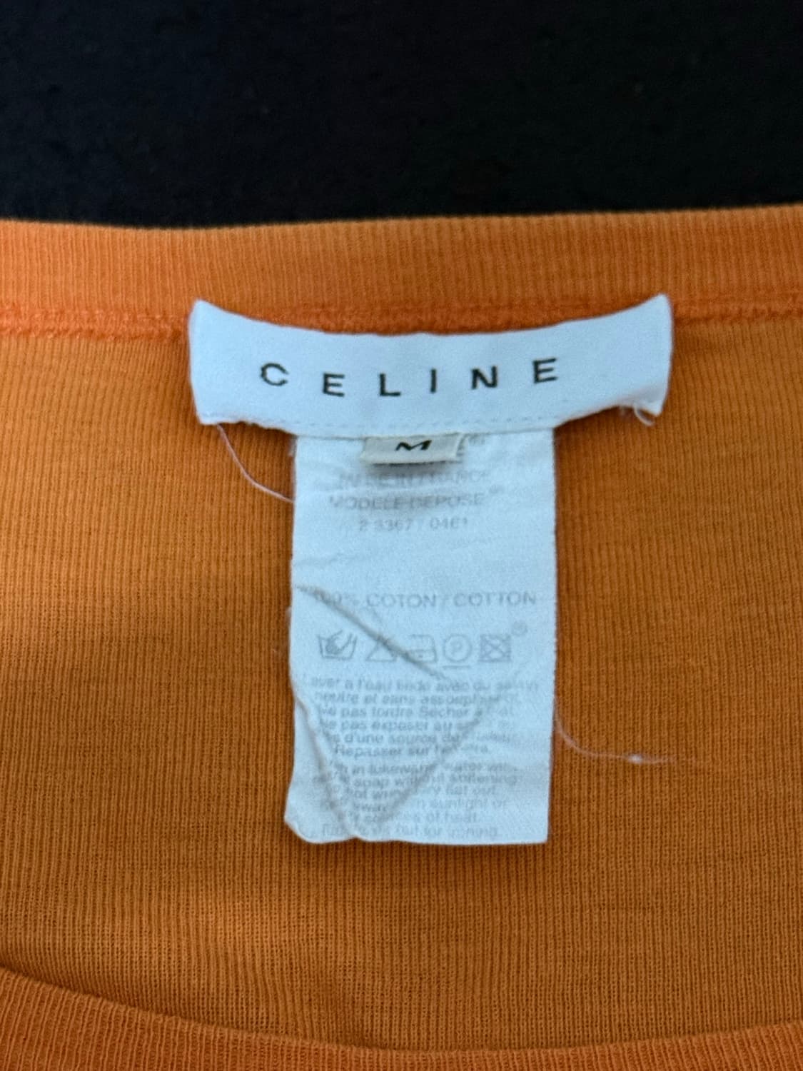 CELINE 셀린느 아카이브 트리옹프 롱슬리브 M 상품이미지3