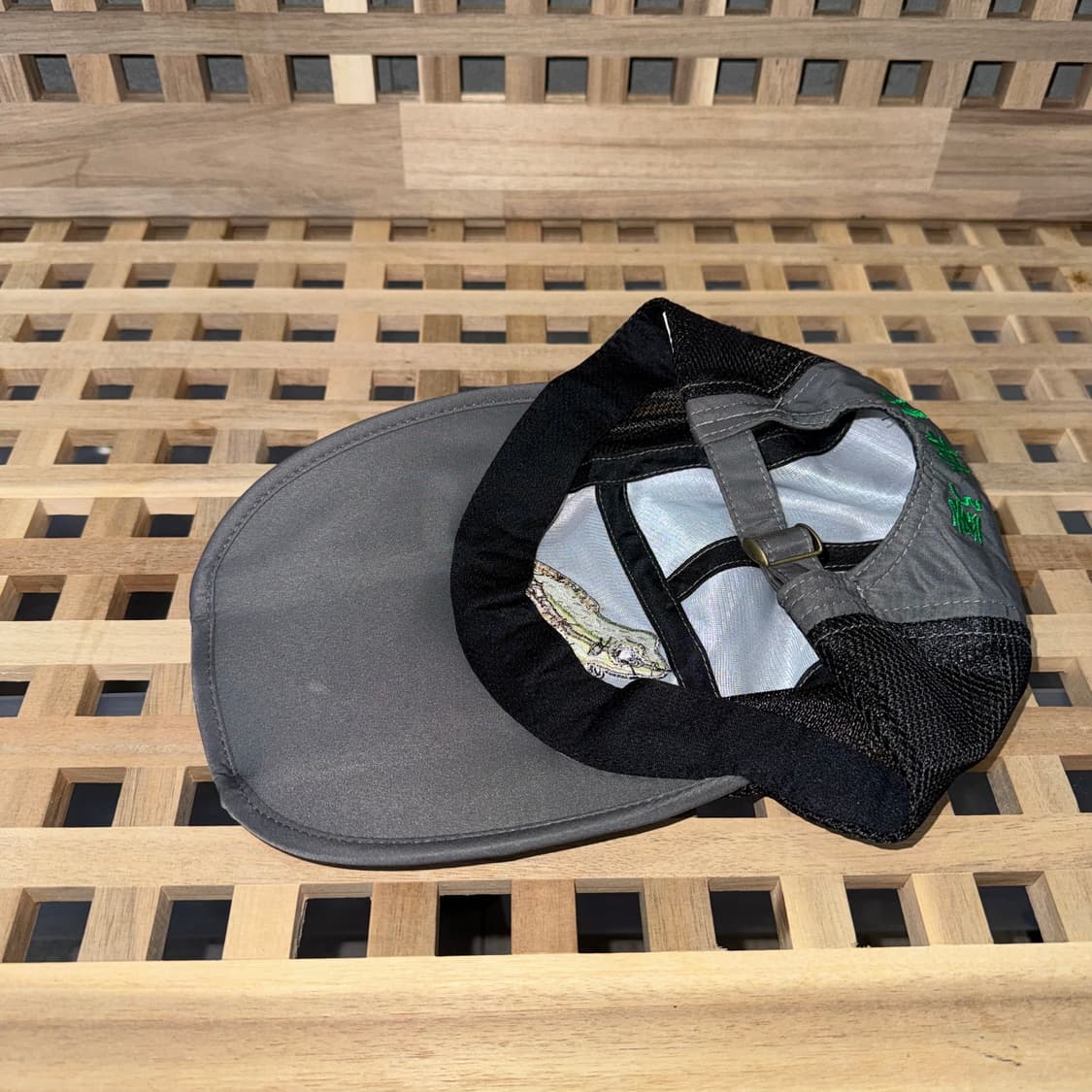 빈티지 개구리 자수 피싱 캠프캡 상품이미지5