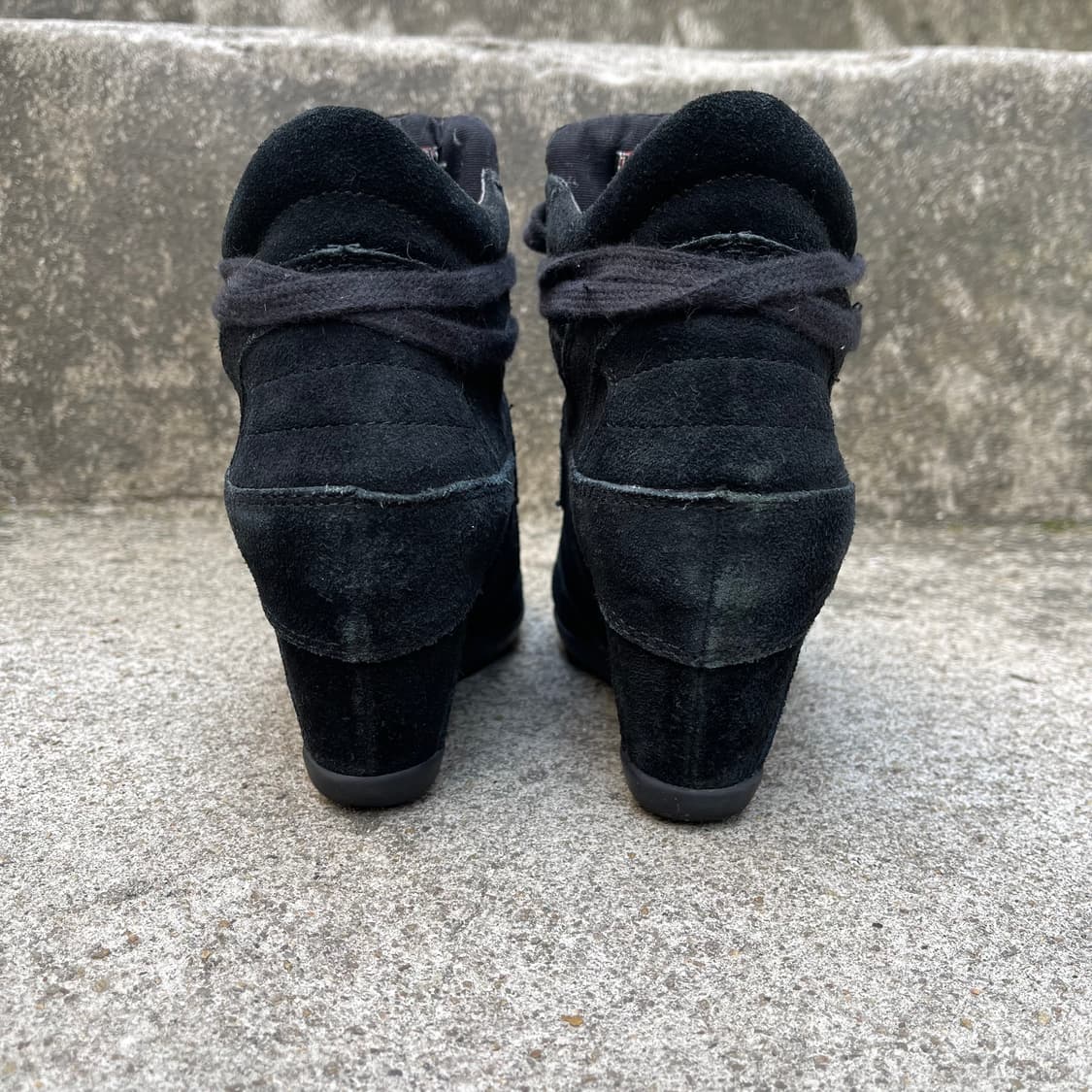 [36] ASH 스웨이드 웨지힐 스니커즈 (230) 상품이미지5