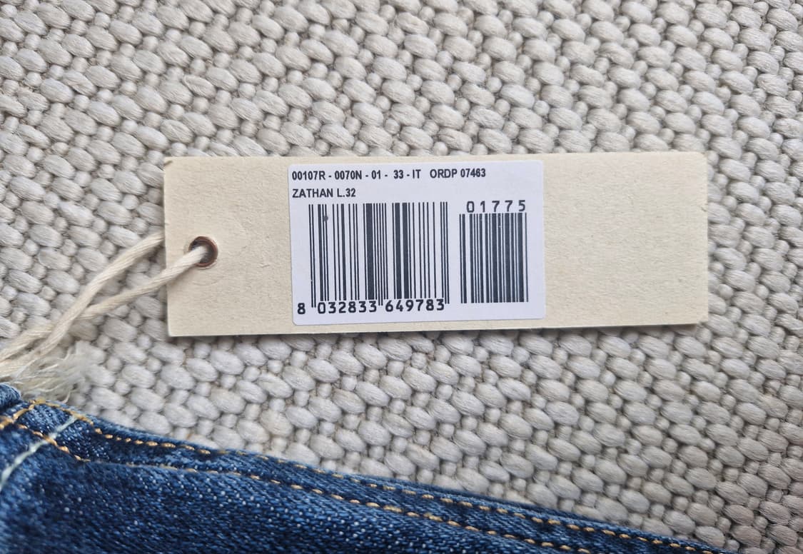 새상품 디젤 ZATHAN 부츠컷 33 상품이미지6