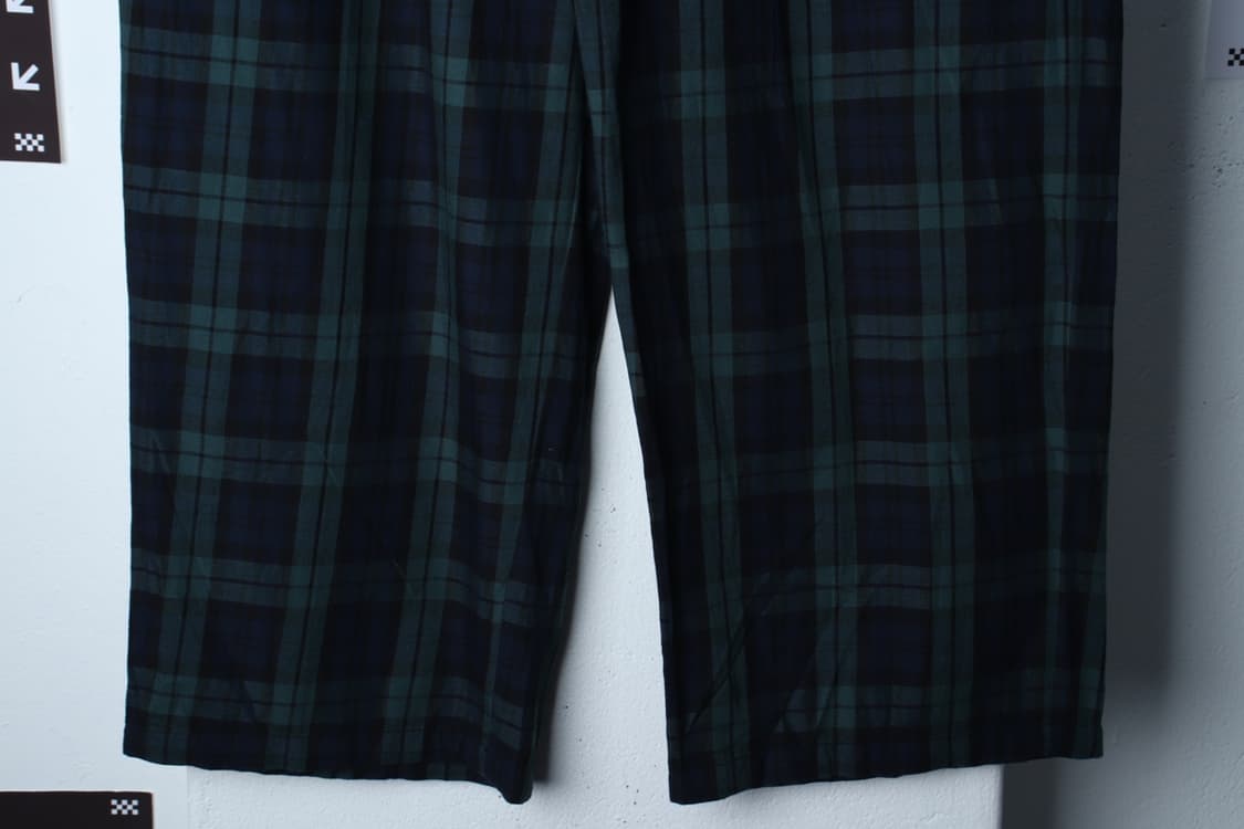 (XL-2XL) 예일 면바지 팬츠 요넥스 협업 빅사이즈 체크-P10191 상품이미지4