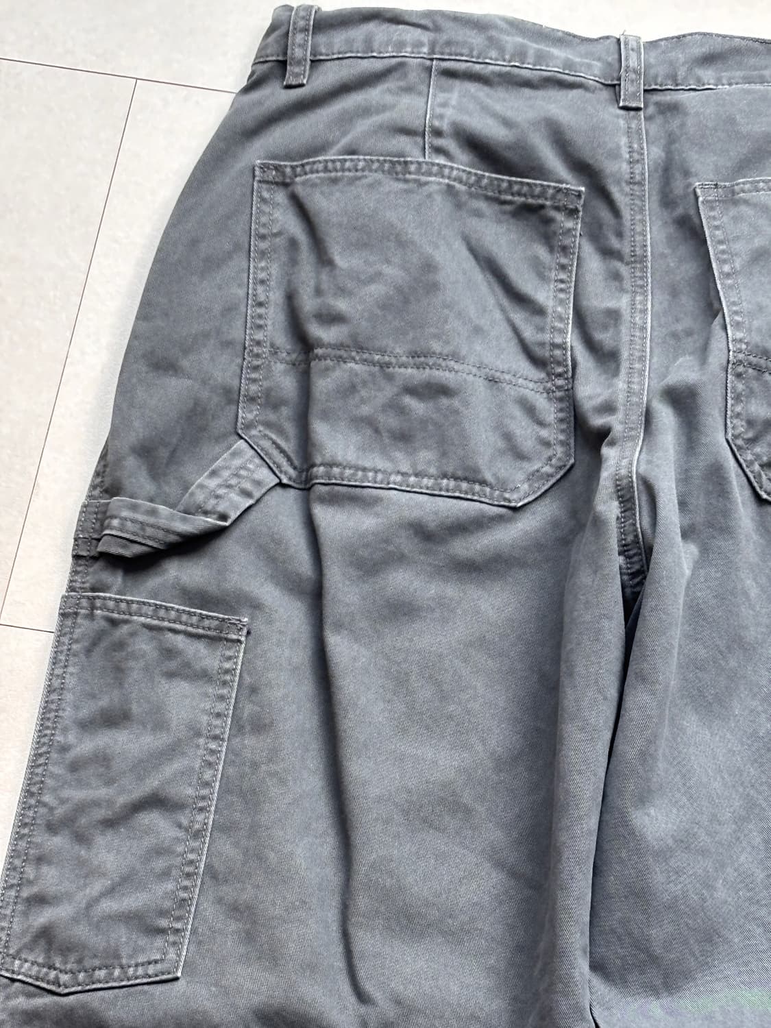 칼하트st 더블니 카펜터 팬츠 그레이 상품이미지7
