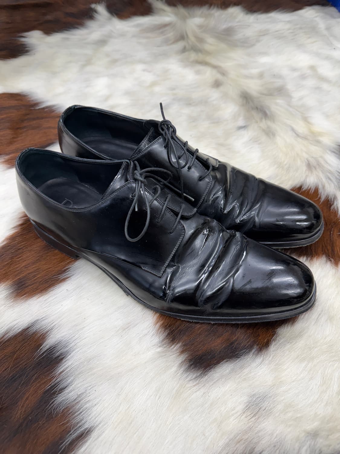 디올 옴므 크리스 반 아쉐기 더비슈즈 상품이미지1