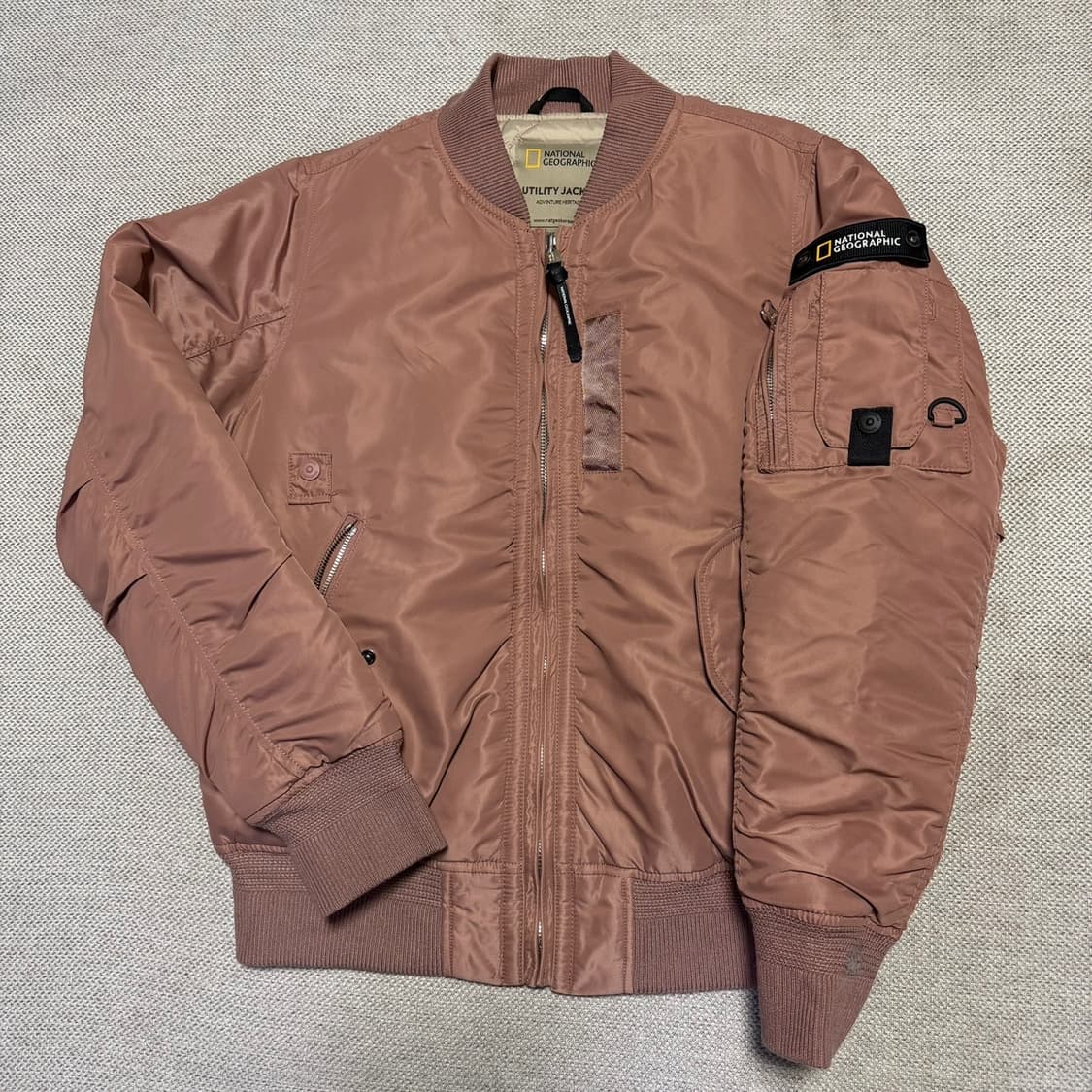 내셔널지오그래픽 유틸리티 ma-1 자켓 상품이미지1
