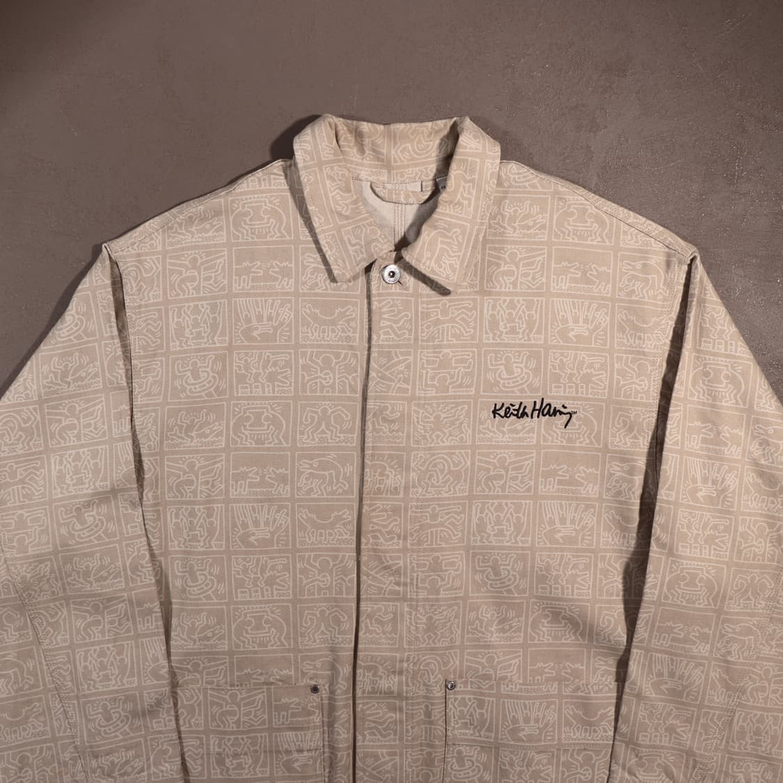 키스 해링 패턴 데님자켓 C503 상품이미지2