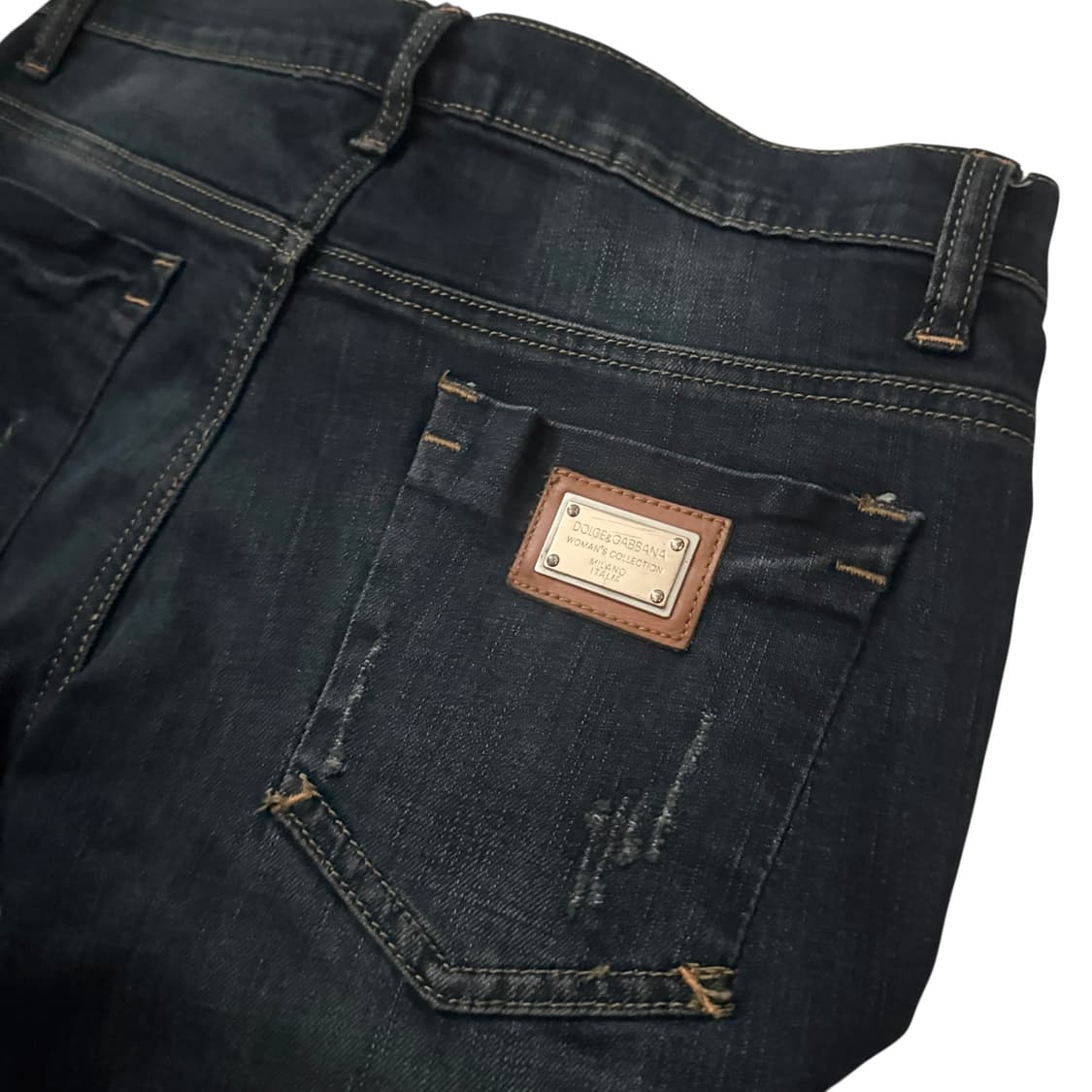 Silver Tag Cut Denim Pants 상품이미지1