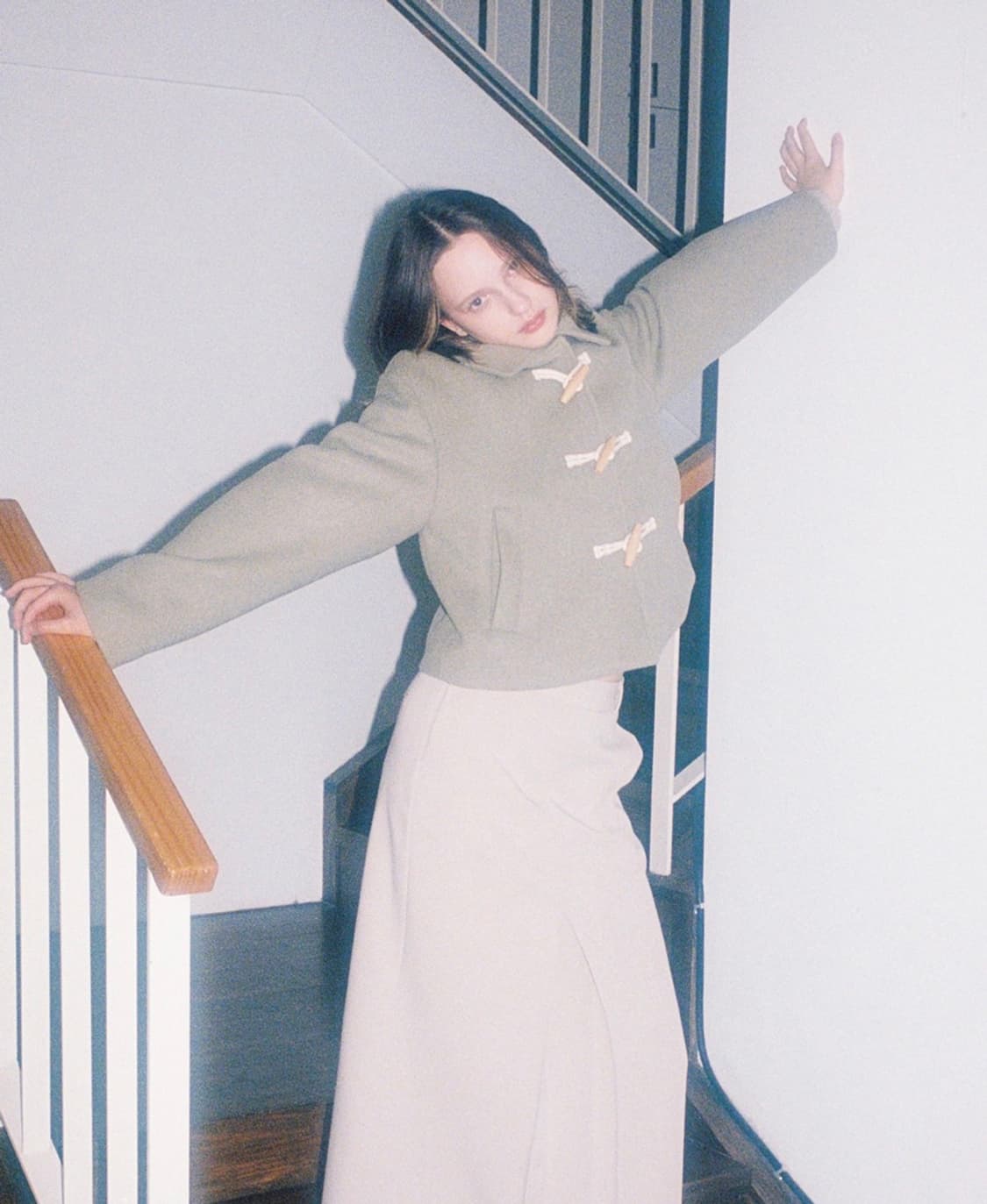 시눈 숏 시어링 더플코트 상품이미지3