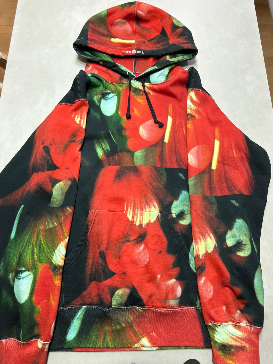 급처 슈프림 벨벳 더 언더그라운드 후드 L 판매 상품이미지1