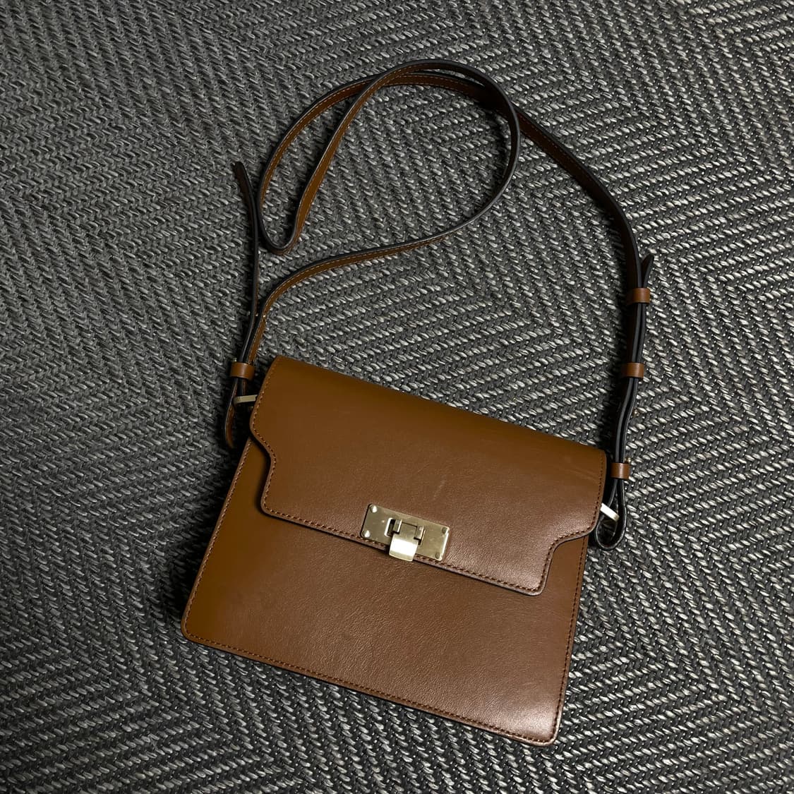 마지셔우드 브라운 빈티지브릭 크로스백y 5346 상품이미지1