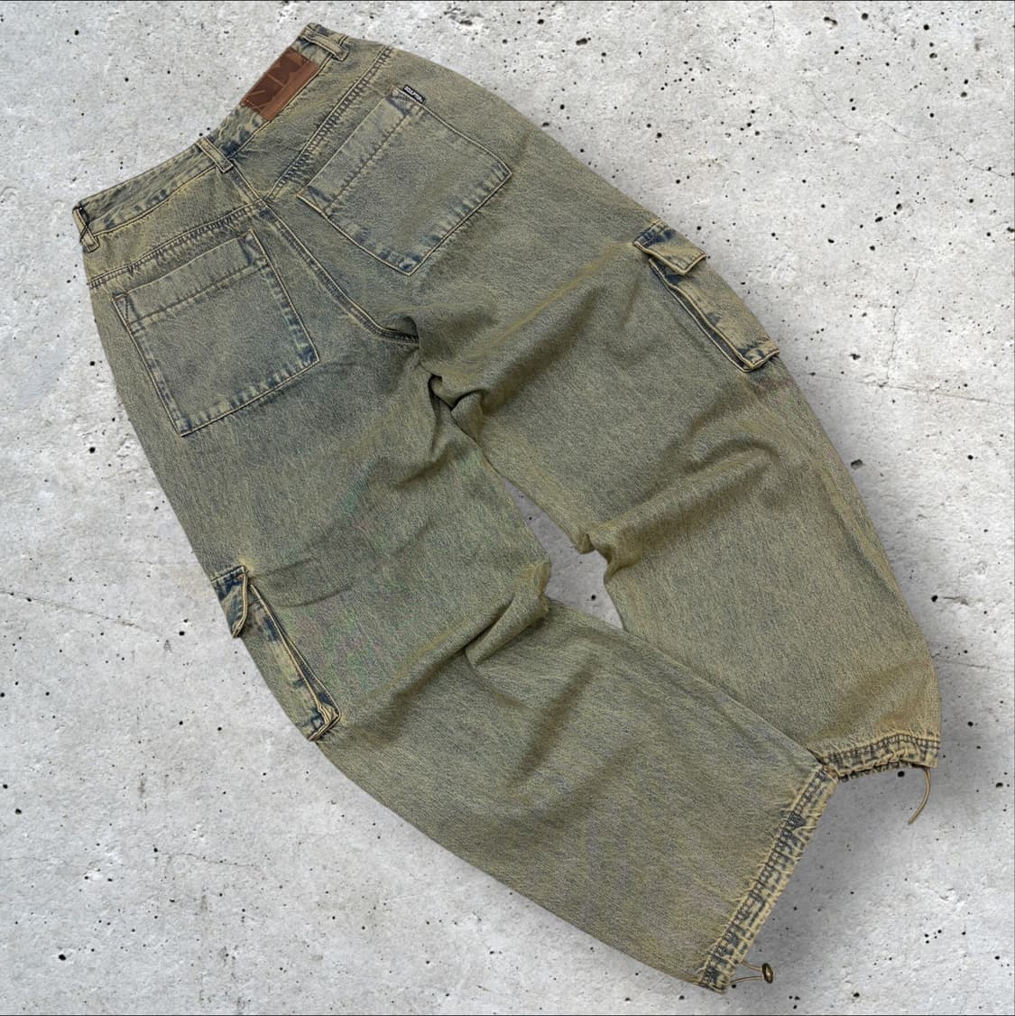[S] 스컬프터 빈티지 워싱 카고 데님 팬츠 D202 상품이미지2