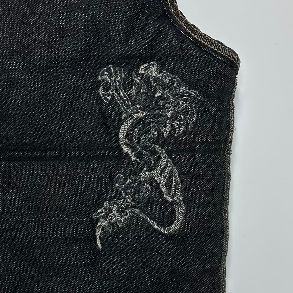 Diesel dragon denim padded vest 상품이미지9
