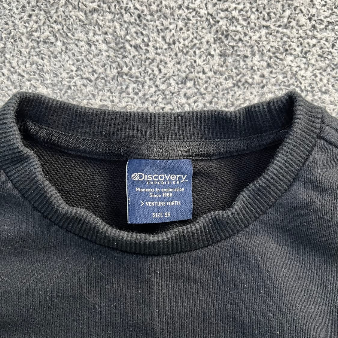 95 디스커버리 빅로고 긴팔 맨투맨 0326M 상품이미지2