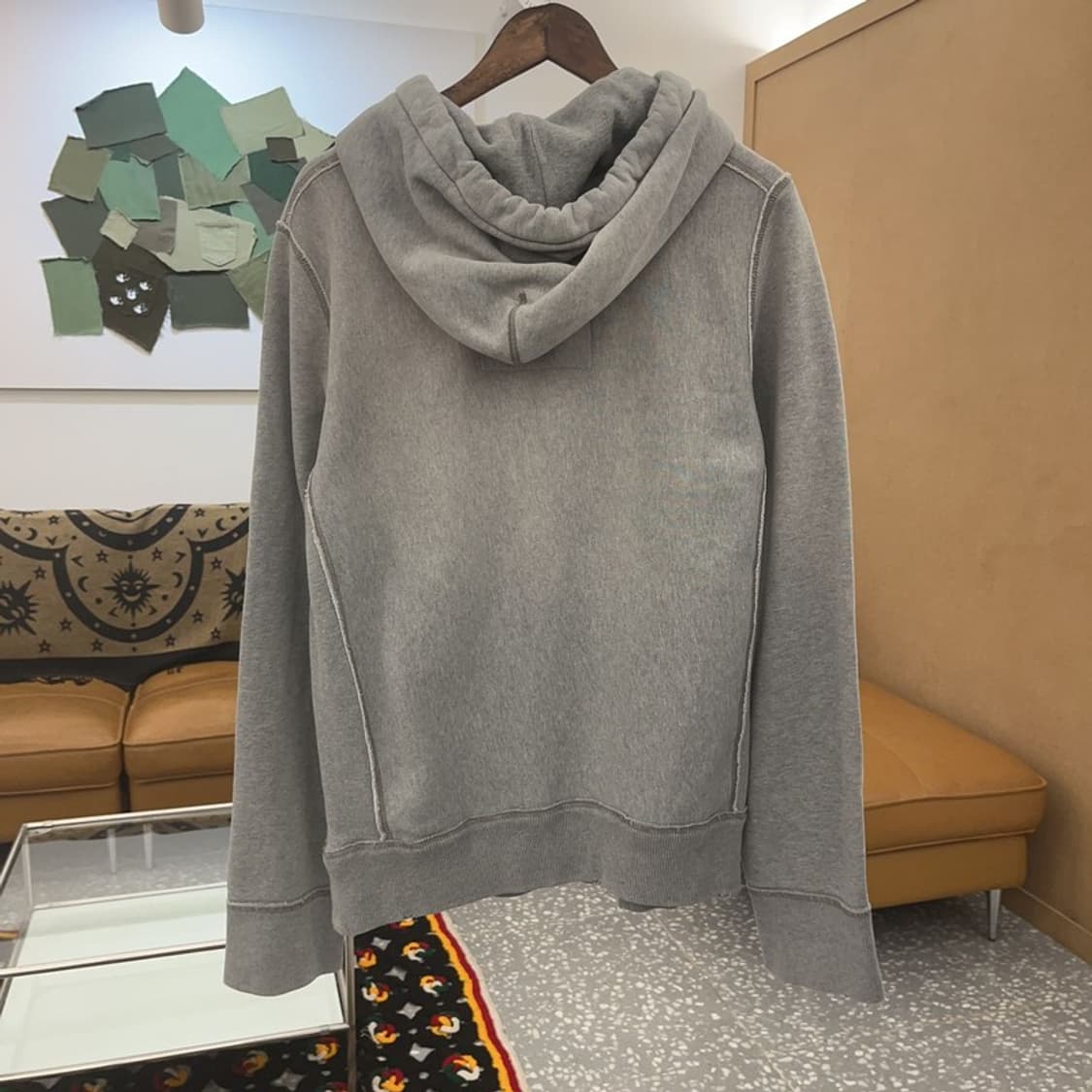 아베크롬비 Y2K 빈티지 오버핏 약기모 후드티 M C07327 상품이미지4